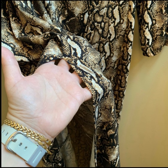 Animal Print Midi Dress - Picture 2 of 6